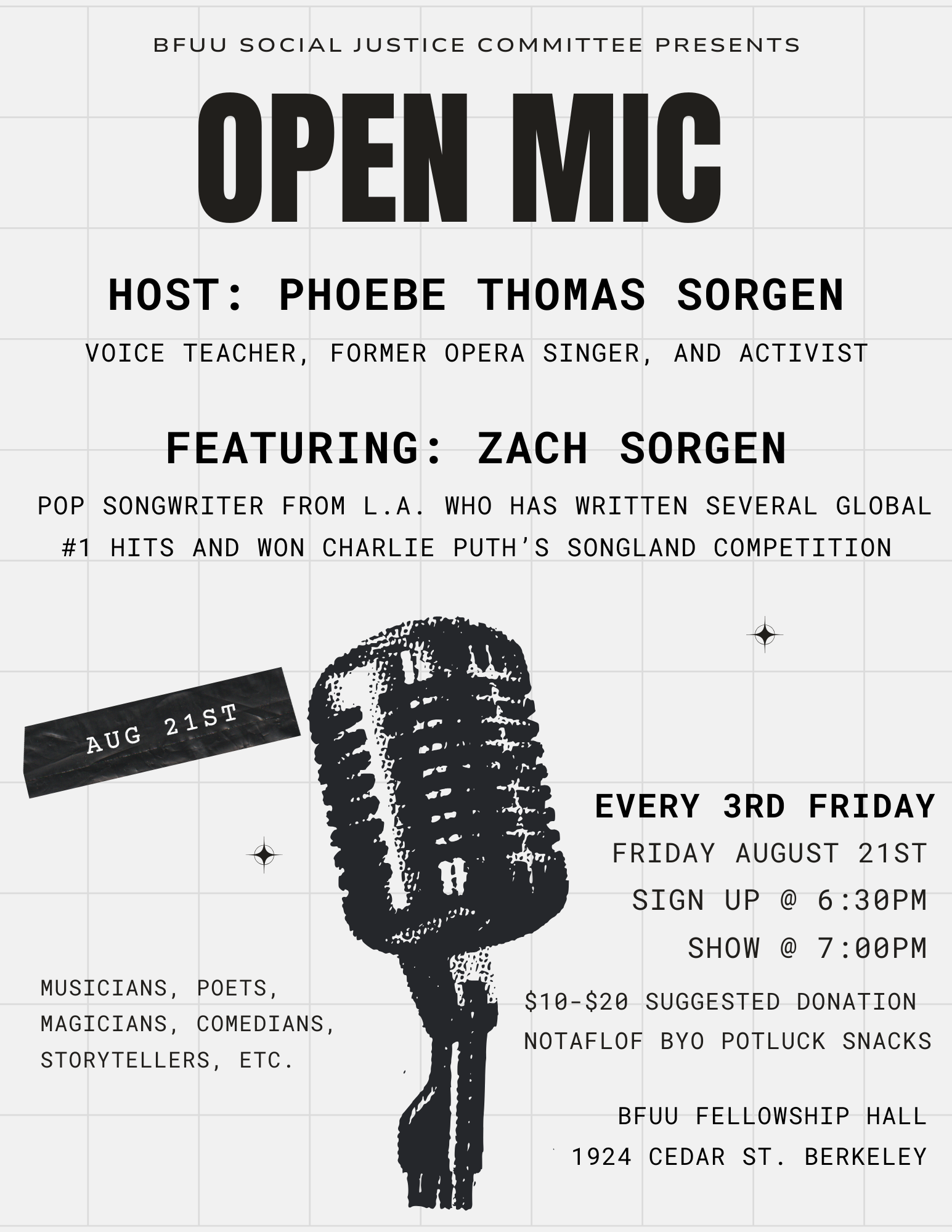 Open Mic Night