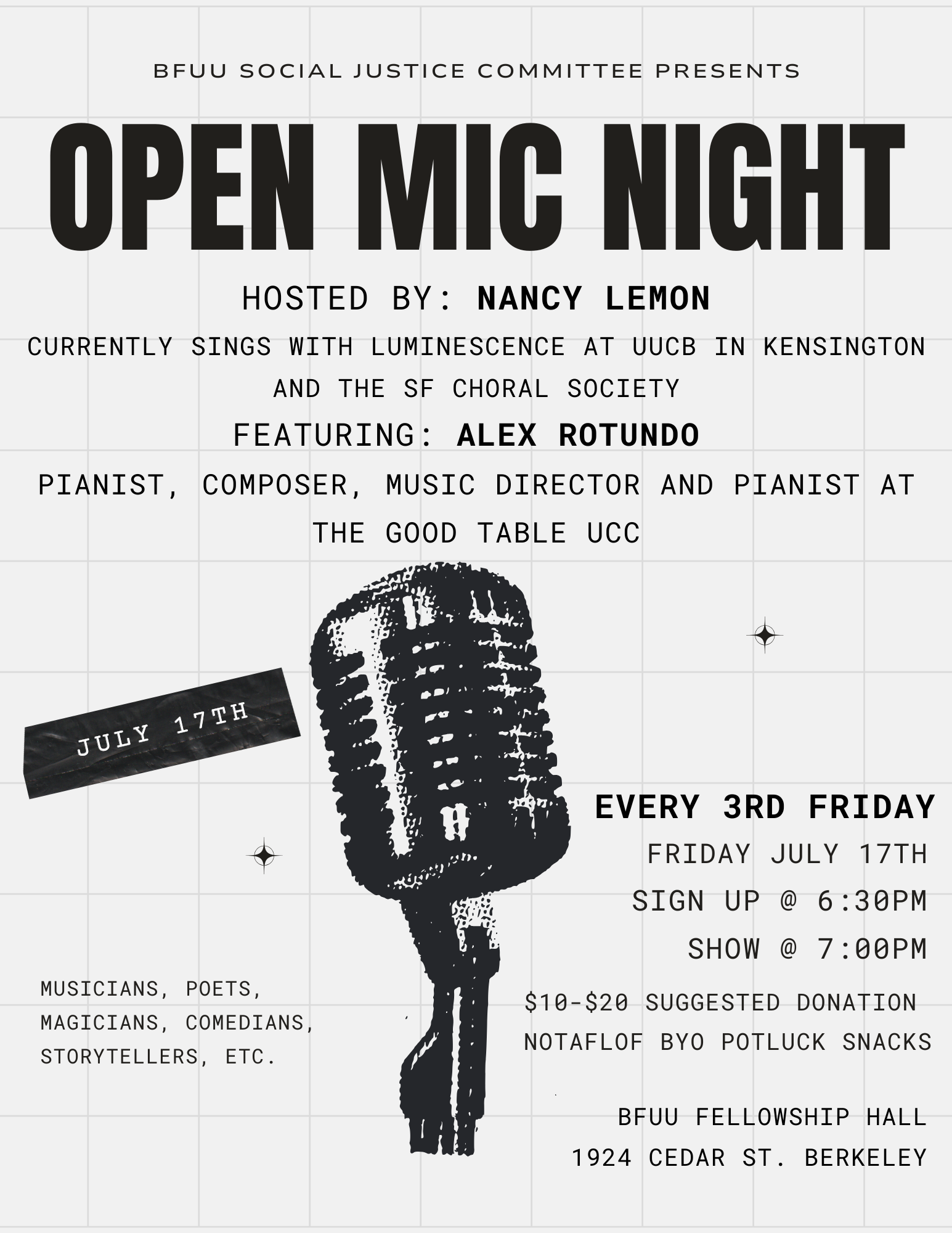 Open Mic Night