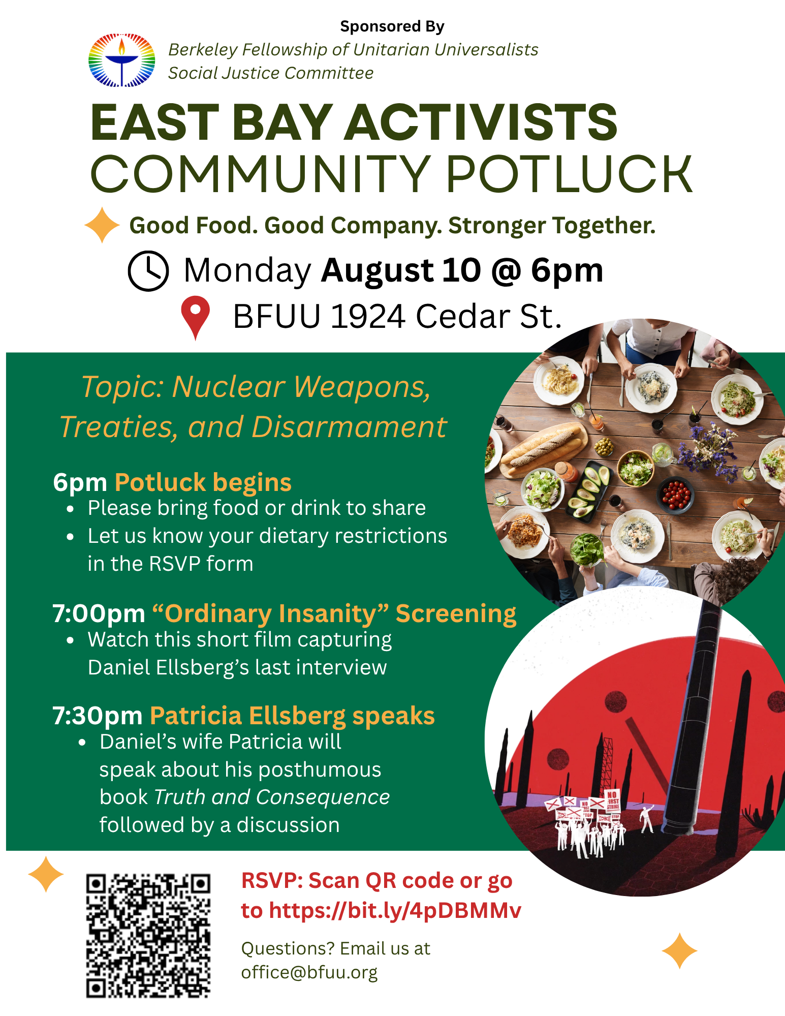 East Bay Activists Community Potluck