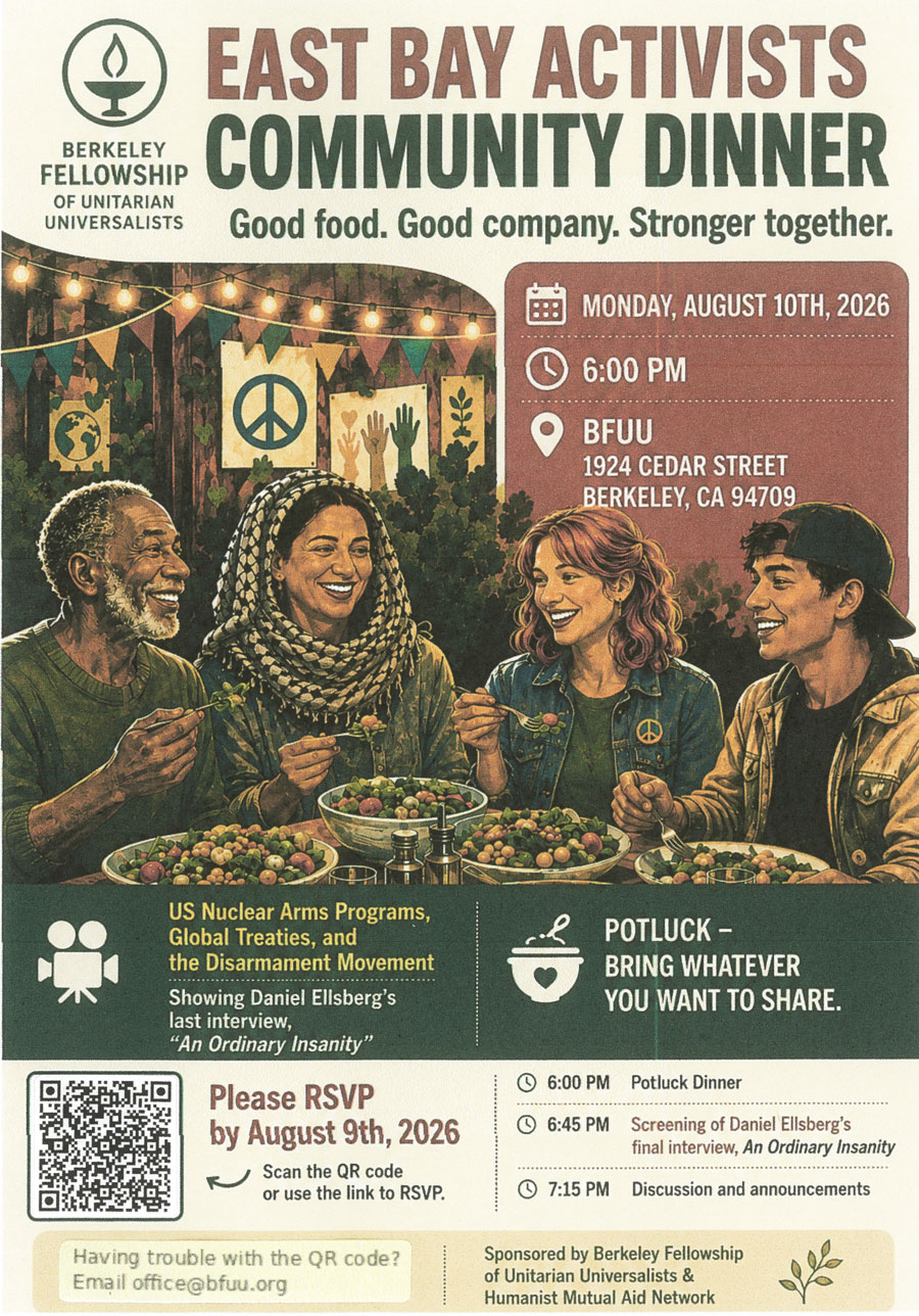 East Bay Activist Community Dinner